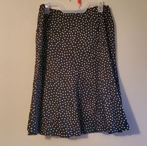 Jones NY Signature Polka Dot Skirt